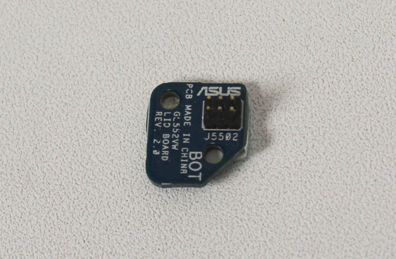 90Nb09I0-R12000 Asus Lid/Sensor Pc Board Gl552Vw Grade A