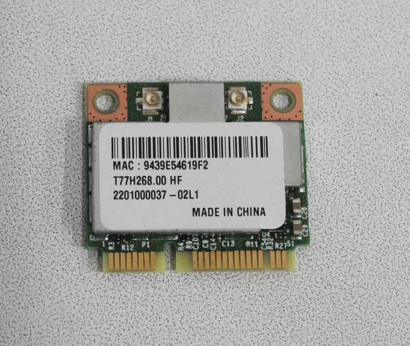 Acer Aspire 7560 Wireless N Wifi Wi-Fi Mini Half Pci-E Card Refurbished T77H268.00