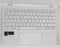 307-3P1C311-SE0 Palmrest White W/Kb Tp / E13Flipevo A11Mt Compatible with MSI