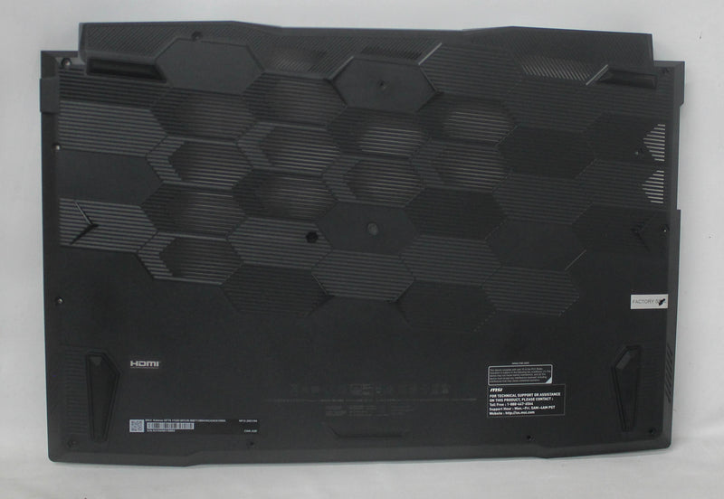 307-7L1D211-TA2-B Bottom Base Cover Black Katana Gf76 11Ud-001Us Grade B Compatible with MSI