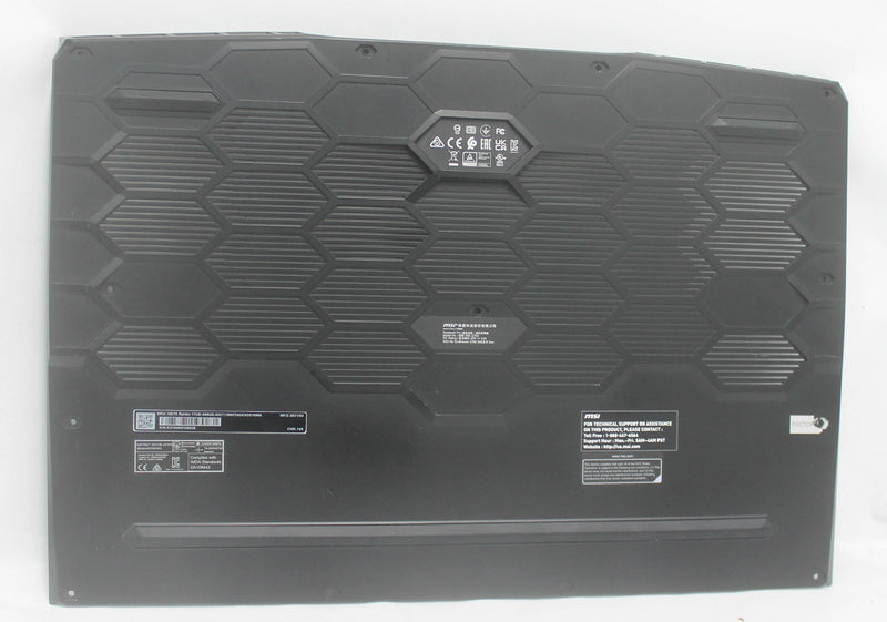 3077K3D211-B Bottom Base Cover Black Ge76 Raider 11Ue-046Us Grade B Compatible with MSI