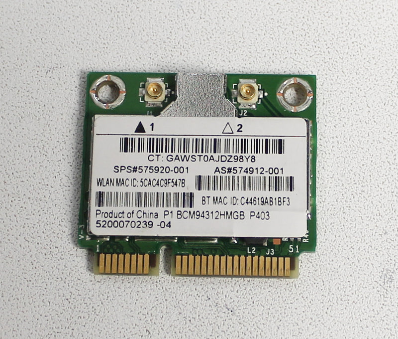 Kw770 Dell Mini Pci Wirlesslan Card Dw1397 Grade A