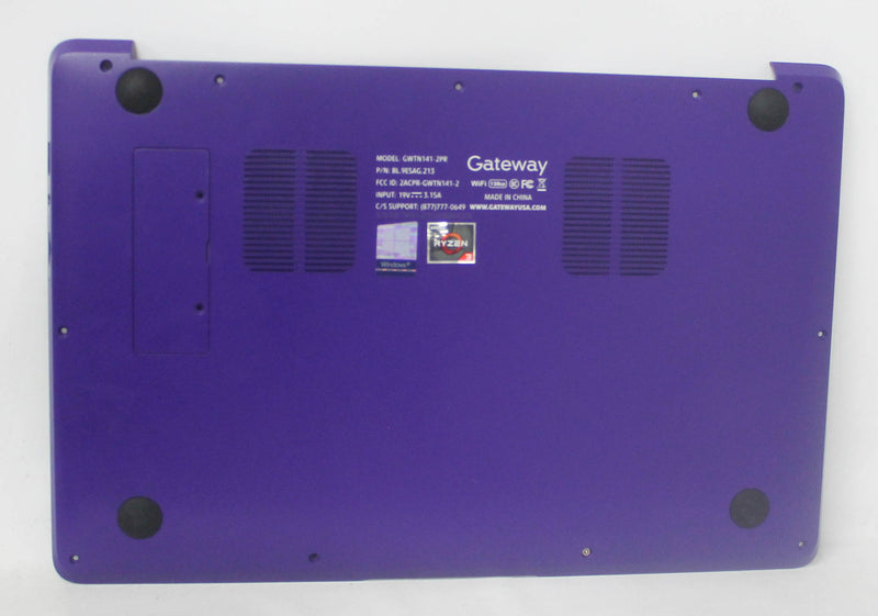 GWTN141-2PR-BASE-B BOTTOM BASE COVER PURPLE US FP GWTN141-2PR Compatible with Gateway