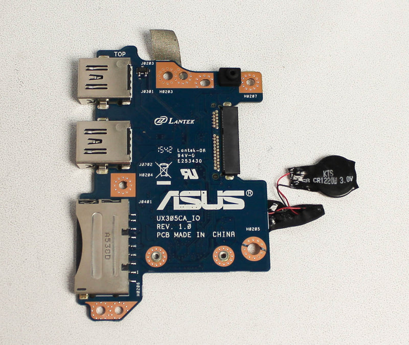 90NB0AA0-R10011 USB Card Reader Io Pc Board Ux305Ca Zenbook Ux305C Series Compatible With Asus