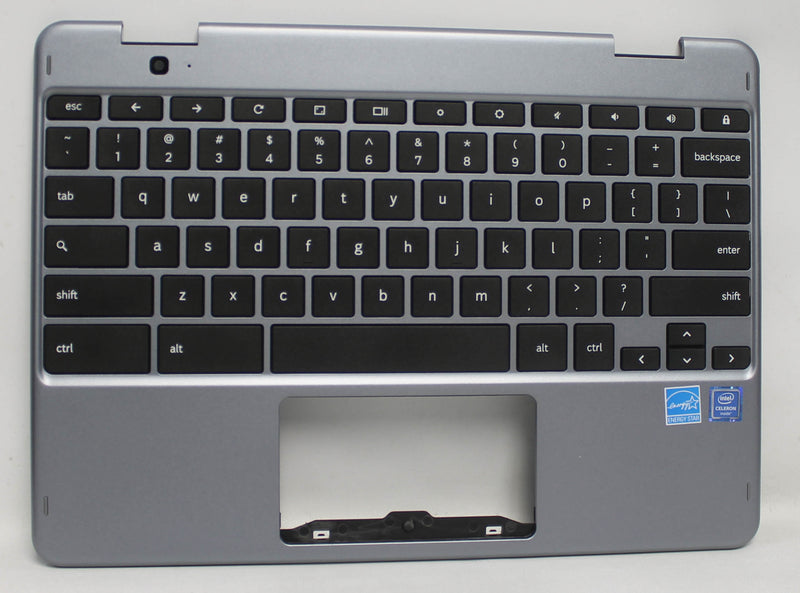 BA98-01445A-B PALMREST TOP COVER WITH KEYBOARD US XE521QAB-K01US GRADE B Compatible with SAMSUNG