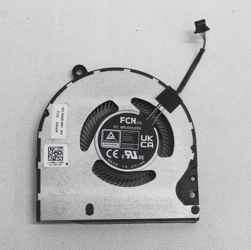 8994X Cpu Cooling Fan Right Inspiron 14 Plus 7420 Compatible With Dell