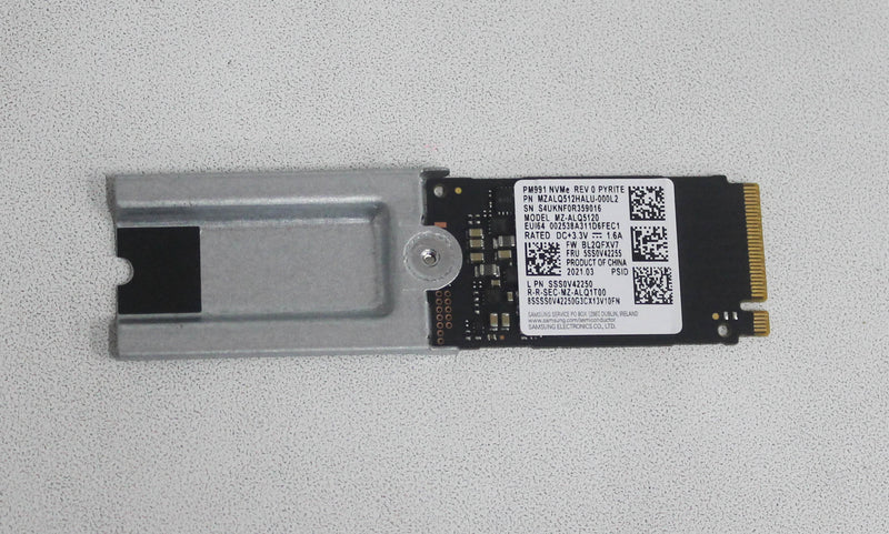 MZALQ512HALU-000L2 Ssd 512Gb Pm991 Nvme Dc+3.3V 1.6A Solid State DriveCompatible With Lenovo