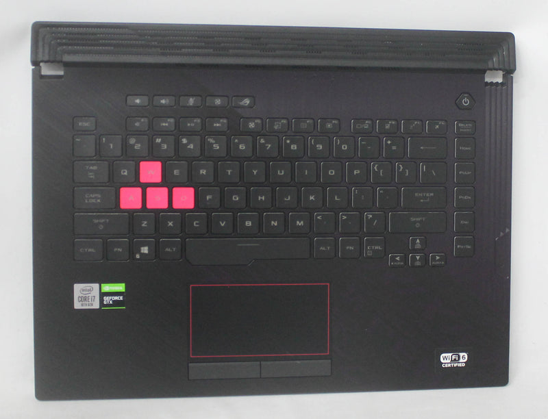 90NR0343-R31US0 Palmrest Top Cover W/Keyboard (Us-English) Module (Backlight & Touchpad) G512Lws-1H G512Lu G512Lu G512Lw SeriesCompatible With Asus