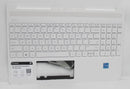 L91271-001 Palmrest Top Cover Snow White W/Kb Snow White Us 15-Dy2042Nr Compatible With Hp 