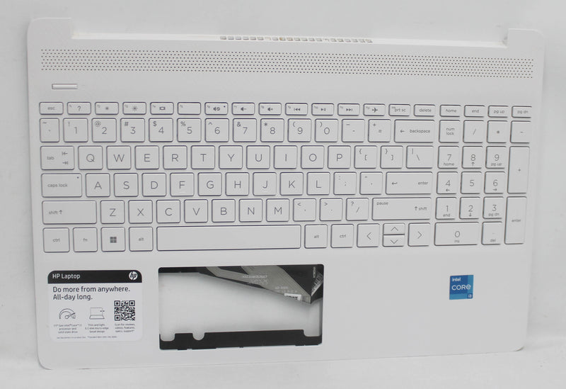 L91271-001 Palmrest Top Cover Snow White W/Kb Snow White Us 15-Dy2042Nr Compatible With Hp 