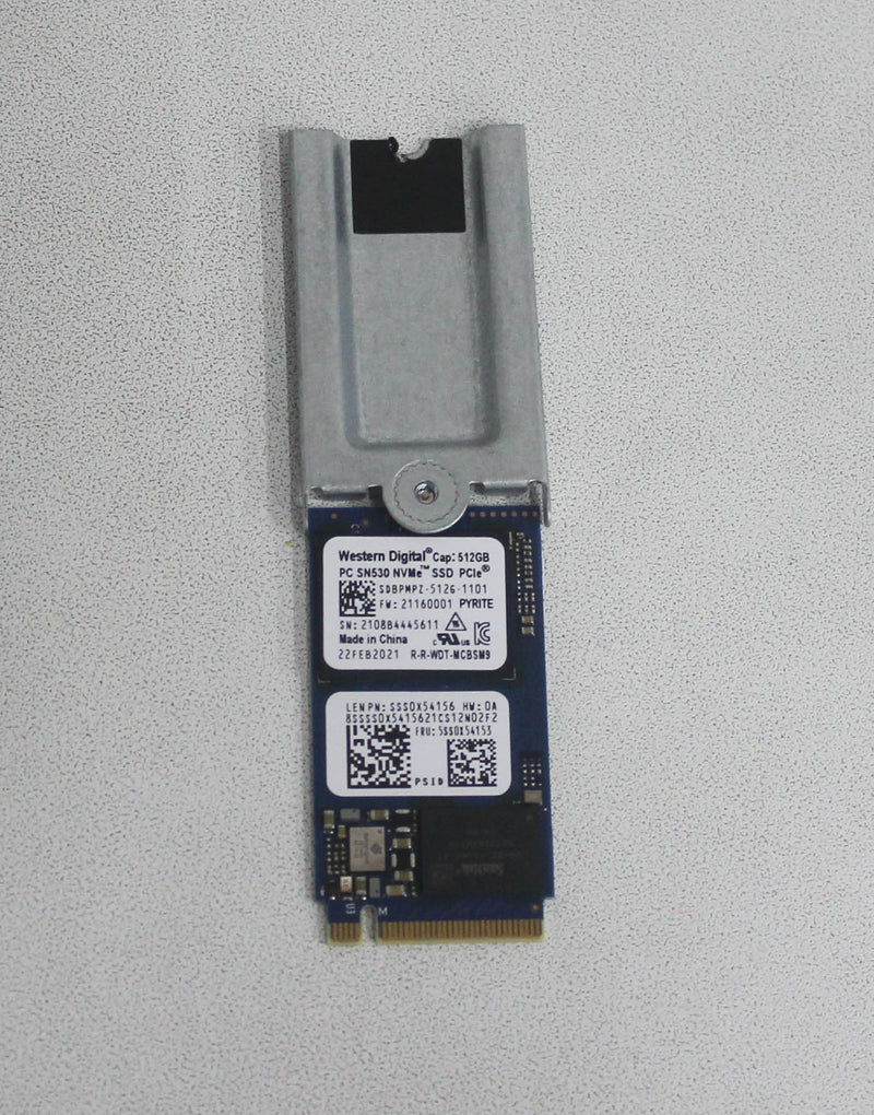 5SS0X54153 Ssd 512Gb Pcie 2242 Wd M.2 Ideapad Flex 5-15Itl05Compatible With Lenovo
