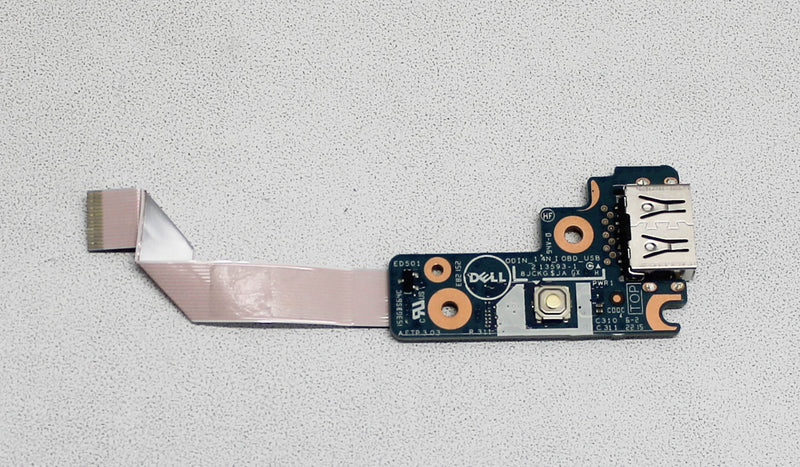 8JCKG Usb Io Pc Board W/Cable Inspiron 14 Plus 7420 Compatible With Dell