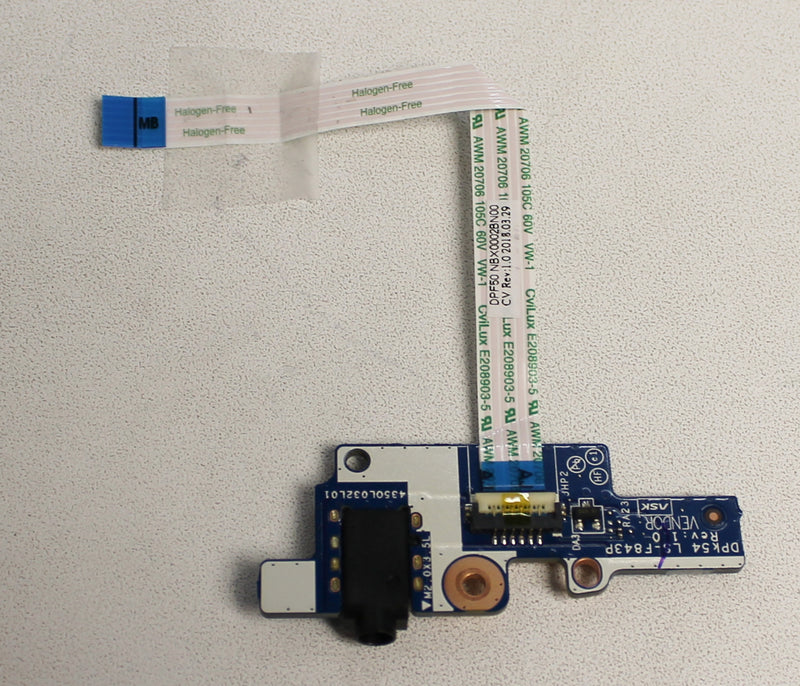 L20326-001 Hp Audio Board Cfl-H With Cable Pavilion 15-Cx0077Wm Grade A
