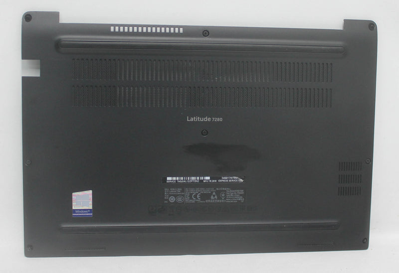 JMJ71-B Bottom Base Cover Latitude 7280 Grade B Compatible With Dell