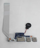 5C50W87505 Usb Card Reader Io Pc Board With Cable Ideapad Flex-15Iml 81Xh Compatible With Lenovo 