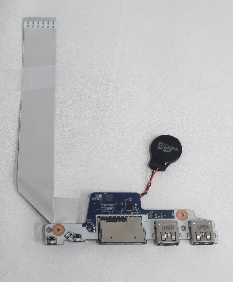 5C50W87505 Usb Card Reader Io Pc Board With Cable Ideapad Flex-15Iml 81Xh Compatible With Lenovo 