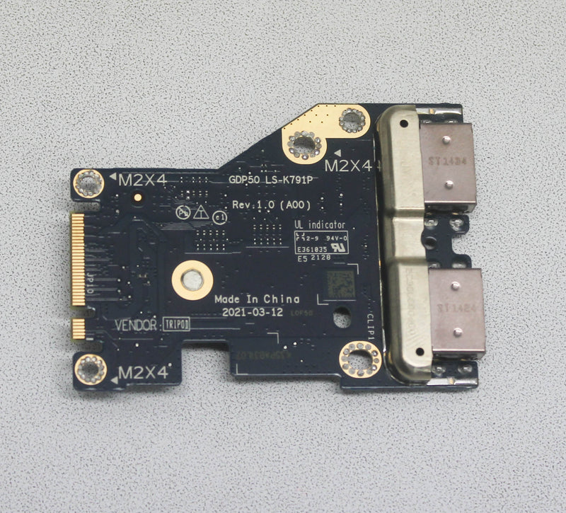 730VK Usb Ports Io Pc Board Right Side Alienware M15 R6 Compatible With Dell