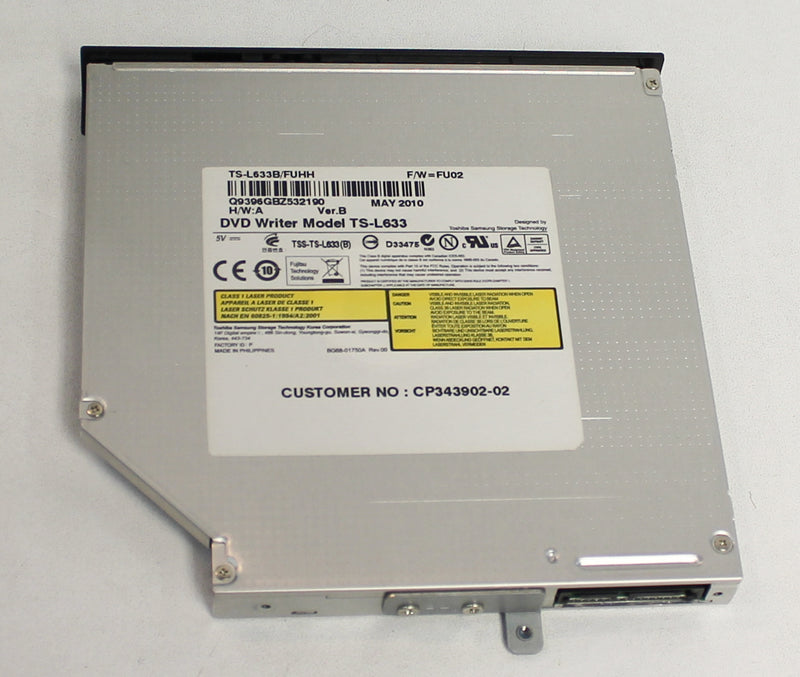 Cp343902-02 Fujitsu Lifebook A530 Sata Dvd Laufwerk 12 7Mm Ts-L633 Grade A
