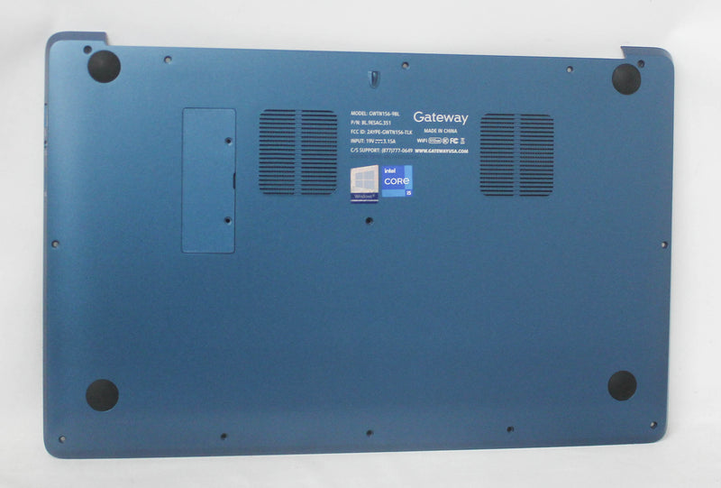 Gateway Bottom Base Cover Blue Gwtn156-9Bl Refurbished GWTN156-9BL-BASE