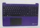 Gwtn156-4Pr-Palmrest-B Palmrest Top Cover W/Key W/Tp-Fp Purpple For Gwtn156-4Pr Grade B Replacement Parts Compatible With GATEWAY