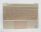 WT-W19-PALMREST PALMREST TOP COVER W/KB US GOLD MATEBOOK X WT-W19 Compatible with Huawei