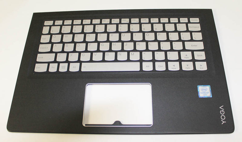 5Cb0K93860 Lenovo Palmrest Top Cover Black And Silver L 80Ml Us Yoga 900S-12Is Grade A