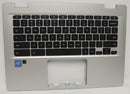 Asus Palmrest Top Cover With Keyboard (Us-English International) Module/As C423Na-1A Silver Chromebook C423Na Series Grade B Refurbished 90NX01Y1-R31UI0-B