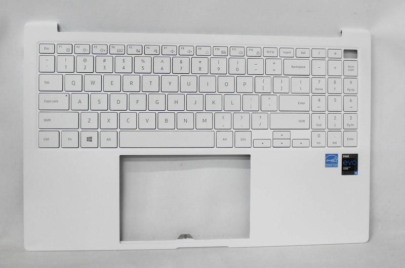 BA98-02849A-B Palmrest Top Cover W/Kb Us Bl White Galaxy Pro Np950Xdb-Ka2Us Grade B Compatible With SAMSUNG