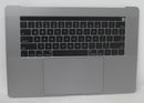 661-06377-B Palmrest Top Cover W/Keyboard/Battery Us Space Gray Macbook Pro A1707 Mlh32Ll/A Grade B Compatible with APPLE