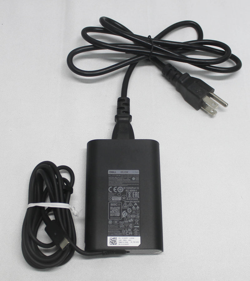 01N3PY Ac Adapter 65W 3.25A 100-240V 50-60Hz Usb-C Compatible With Dell