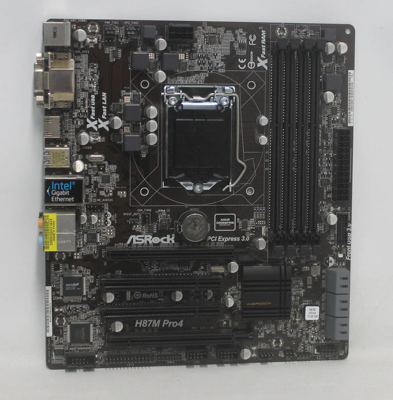 90-MXGPE0-A0UAYZ Motherboard Skt1150 Asrock H87M Pro4 Compatible with Asus