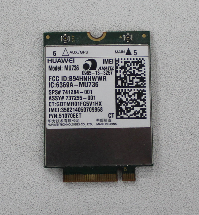 HP Chromebook 14-Q039Wm Wifi Wireless Card Refurbished 737255-001