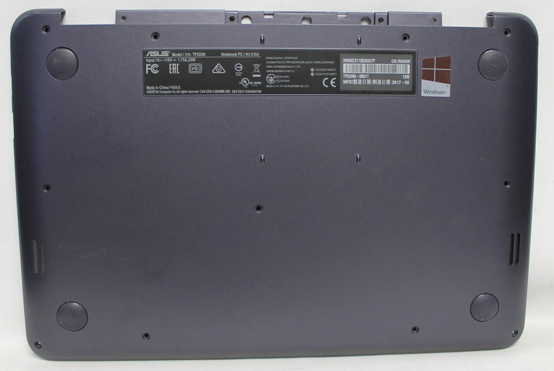 90Nb0Eq1-R7D010-B Asus Bottom Base Cover Star Gray Tp203Na-1K Tp203N Series Grade B Grade A