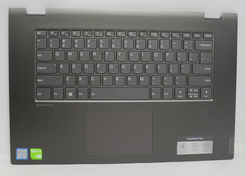 5CB0S17576-B PALMREST TOP COVER W/BL FINGERPRINT FLEX-15IWL "GRADE B" Compatible With Lenovo