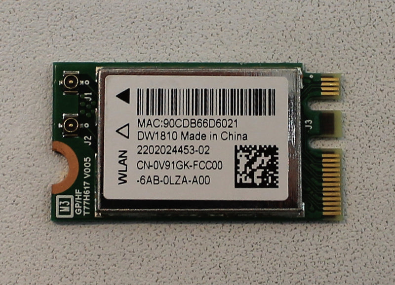 Dell Inspiron 3567 5765 Wireless 802.11Ac Card WLAN Refurbished V91GK