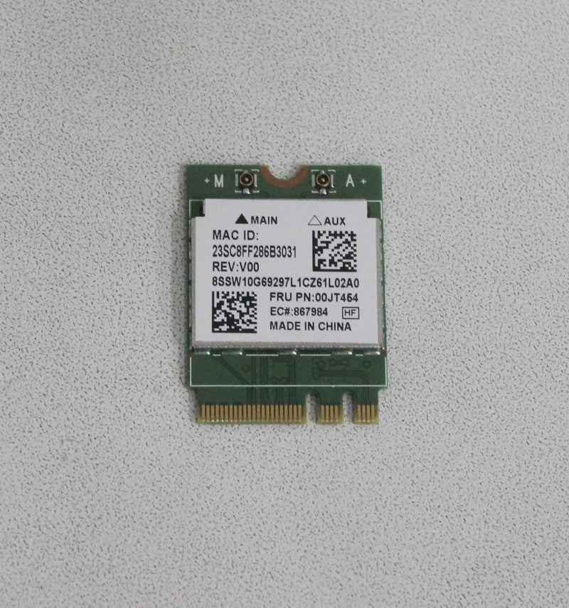 00JT454 Wireless Lan Cmb Ltn 8821Ae Ideacentre Aio 300-23Acl All-In-One Compatible With Lenovo 
