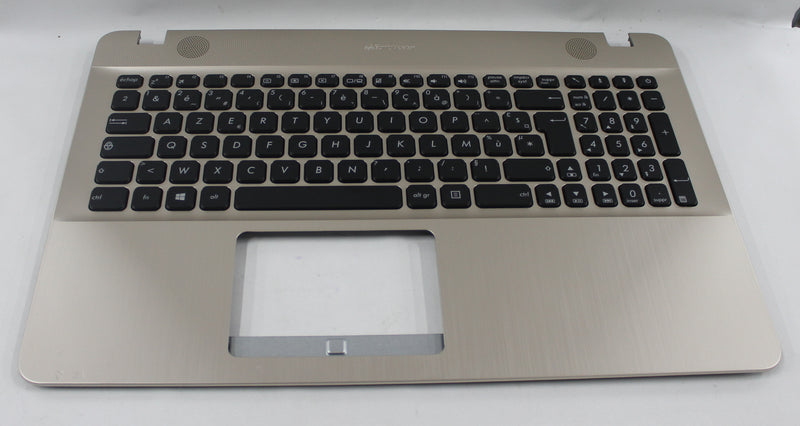 90Nb0Cg1-R32Fr0 Asus Palmrest Top Cover W/Keyboard French Module Gold X541U Series Grade A