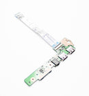 69N0P1B10B02-01 Asus X502Ca Audio Jack Usb Card Reader W/ Cable Grade A