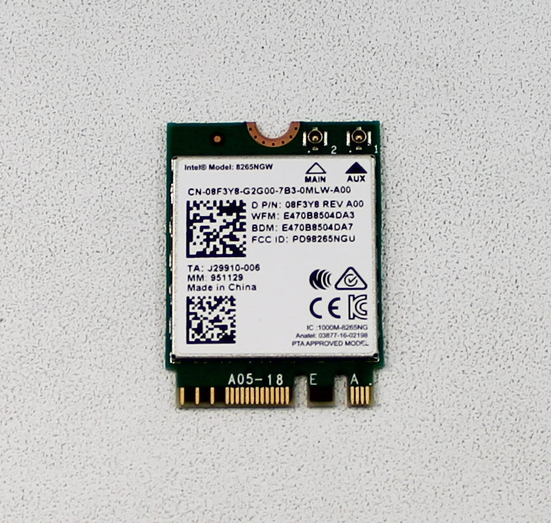 Dell Wireless Bluetooth Card Inspiron 15 7577 P72F Series Refurbished 08F3Y8