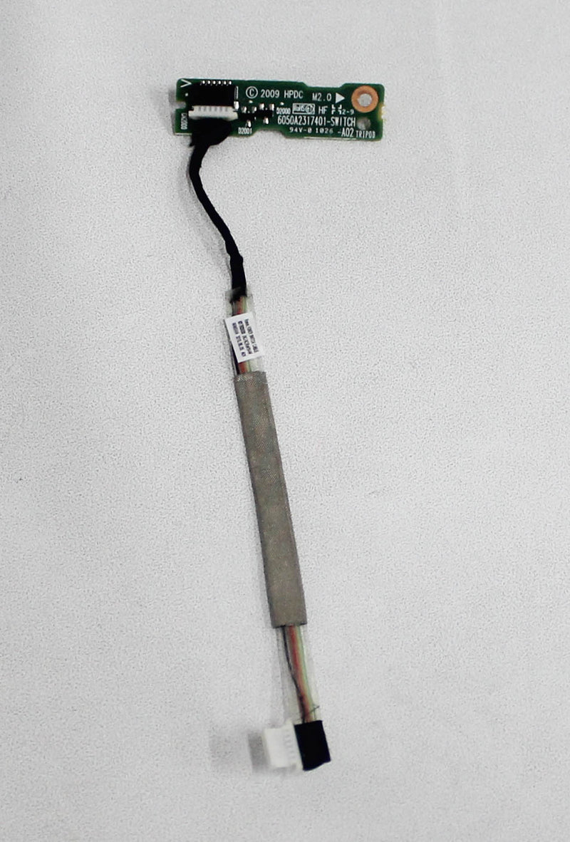 6050A2317401 14-1111NR 14 Notebook Genuine Power Button Board +Cable Compatible with HP