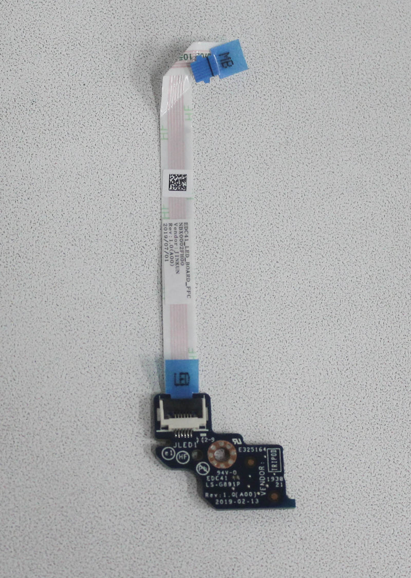 LS-G891P Led Board W/Cable Latitude 5400 Compatible With Dell