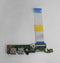 Asus Audio USB IO  PC Board W/Cable X515Ua Vivobook 15 M515U-Eb72 Refurbished 90NB0U10-R10020