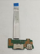 90Nb0Az0-R10010 Asus Io Board Usb/ Card Reader Q553Ub Grade A