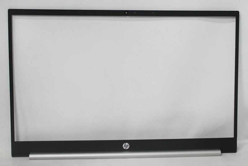 M33444-001 LCD BEZEL WITH HINGE CAP NATURAL SILVER PAVILION 15-EG0021NR Compatible with HP