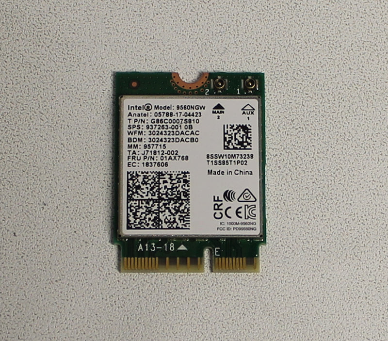 HP WLAN  Ac+Bt5 Int M2 2230 Nv Envy 17M-Ce0013Dx Refurbished 937262-001