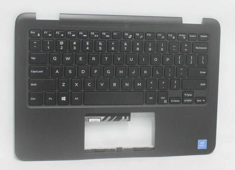 46MKG-B Palmrest Top Cover W/Kb Us Inspiron 3168 3169 Grade B Compatible With Dell