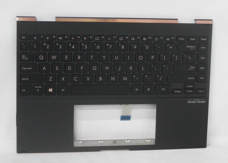 90NB0RZ2-R30US0-B Palmrest Top Covre W/Keyboard (Us-English) Module As (With Backlight) Grade B Compatible With Asus