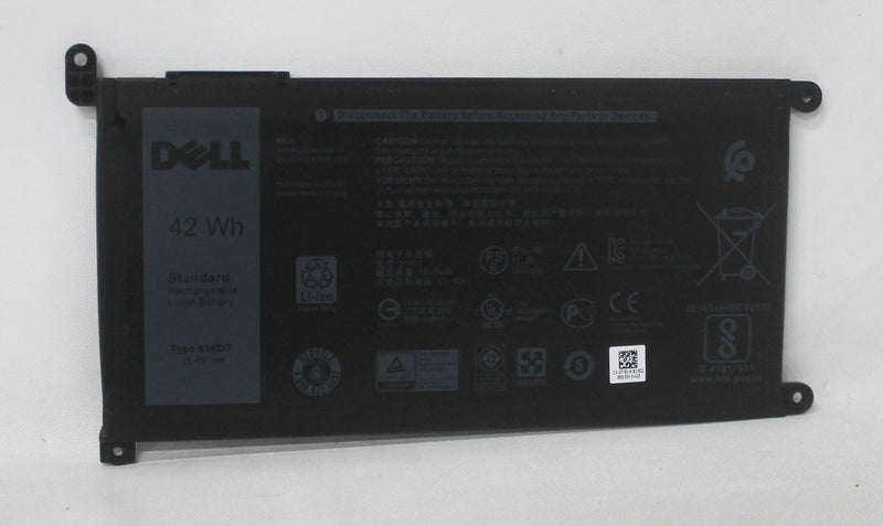 0FY8XM Battery Chromebook 11 3181 5190 11.4V 42Wh Fy8Xm Compatible With DELL