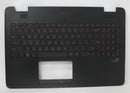 PALMREST TOP COVER WITH KEYBOARD (US-ENGLISH INTERNATIONAL) MODULE/AS B/L G551JM-1B GL551JW Compatible with Asus