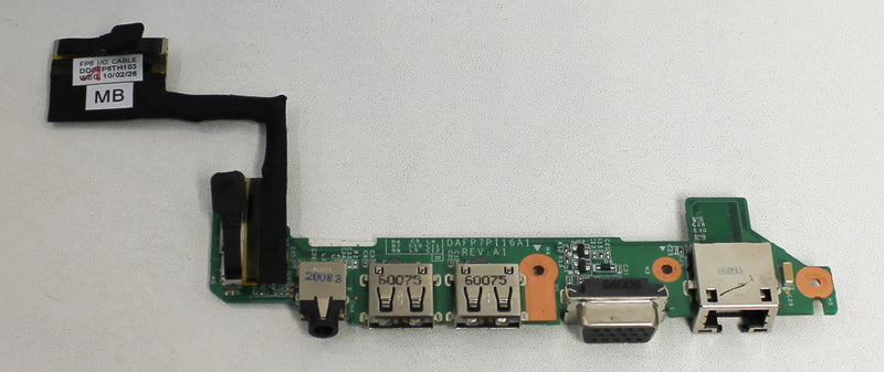 Dafp7Pi16A1 Hp Pc Board Vga Usb Audio Board With Cable Grade A